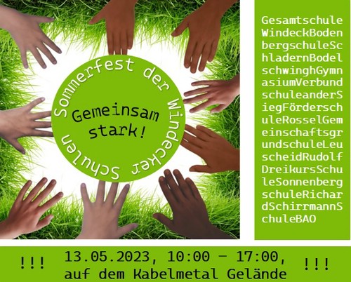 Sommerfest der Windecker Schulen