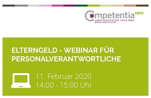 Elterngeld - Webinar für Personalverantwortliche