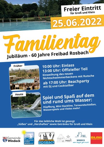 Freibad Rosbach - Familienfeier