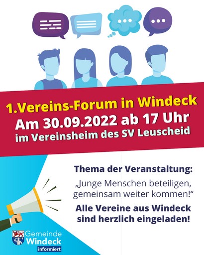 1. Vereins-Forum in Windeck